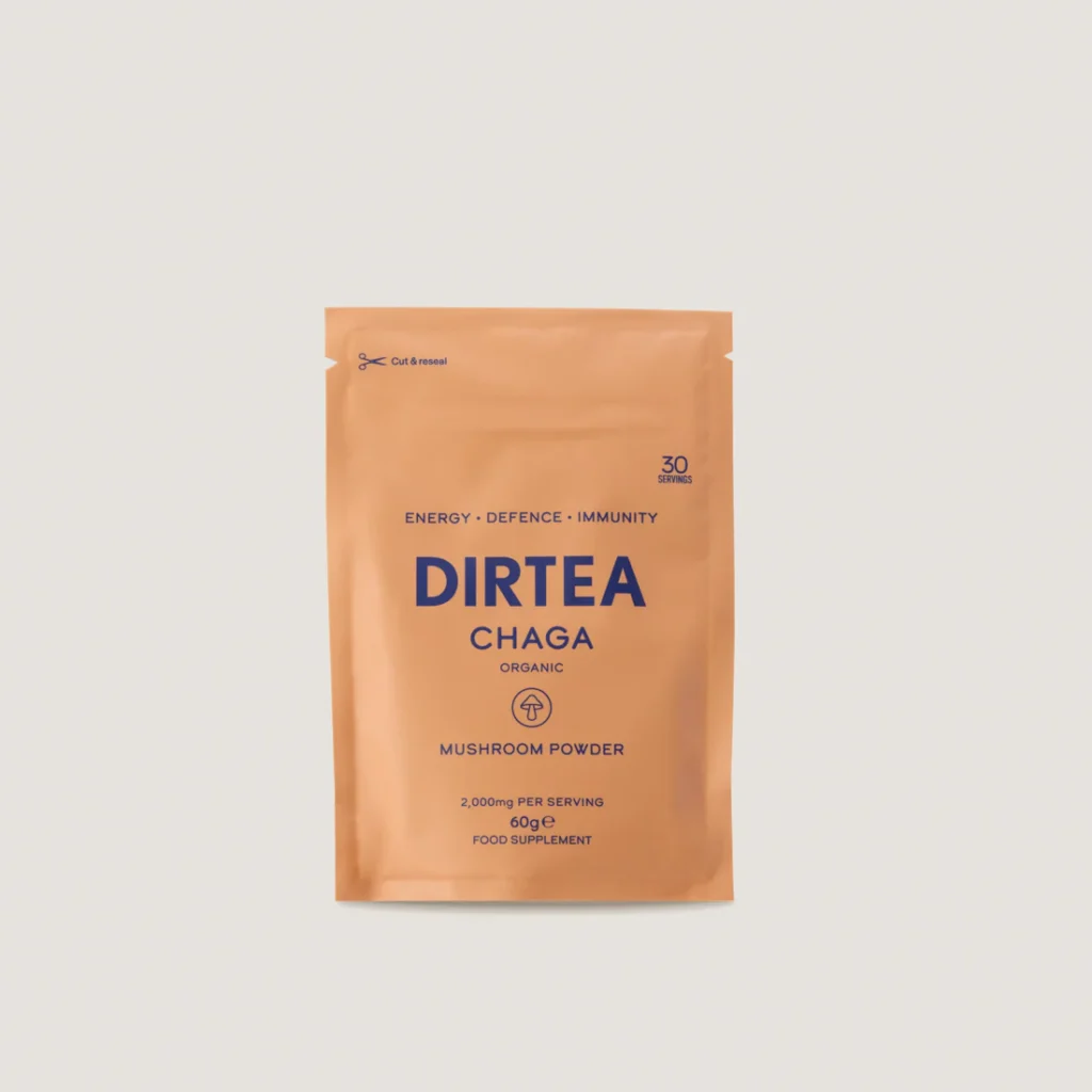 DIRTEA Chaga Mushroom Powder (60g Pouch)