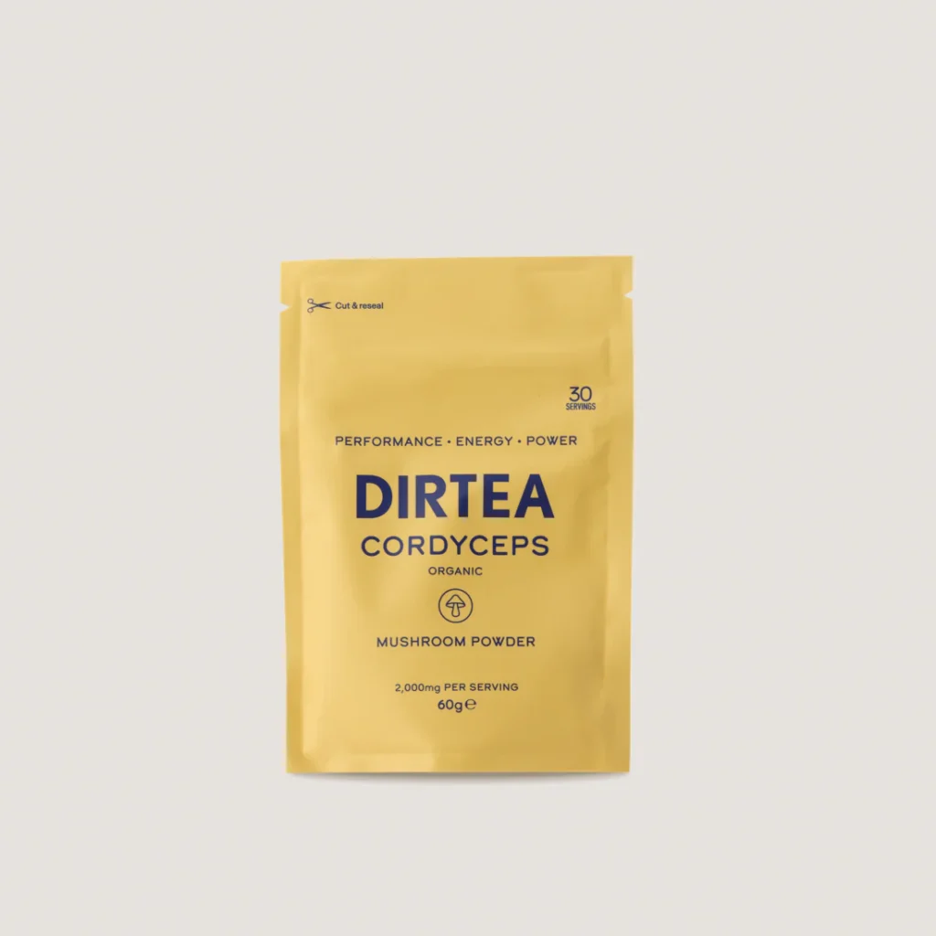 DIRTEA Cordyceps Mushroom Powder (60g Pouch)