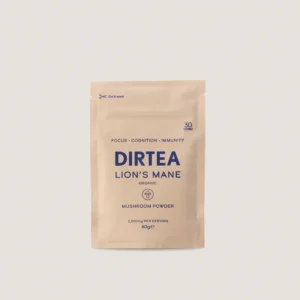 DIRTEA Lion's Mane Mushroom Powder (60g Pouch)